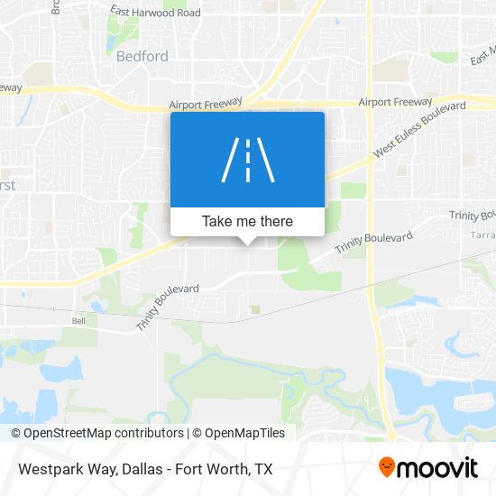 Westpark Way map