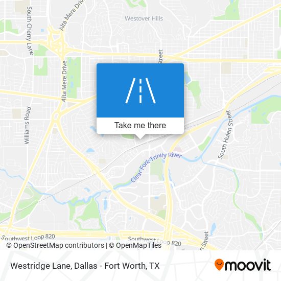 Westridge Lane map