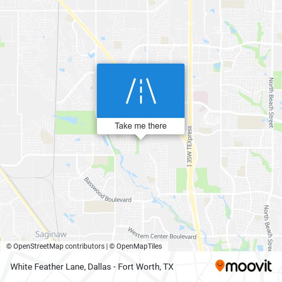 White Feather Lane map