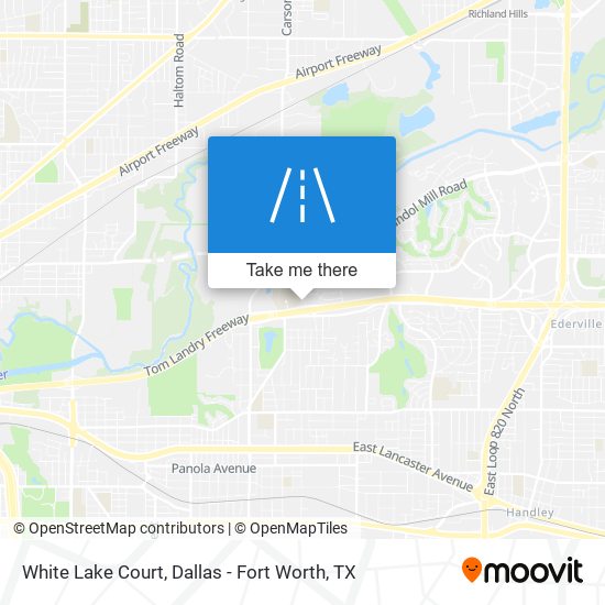 White Lake Court map