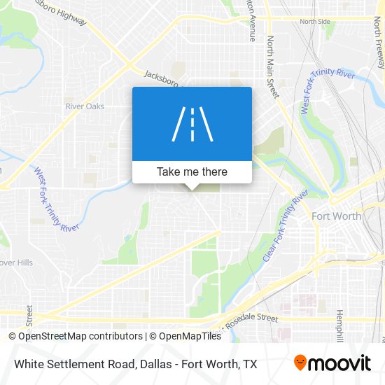Mapa de White Settlement Road
