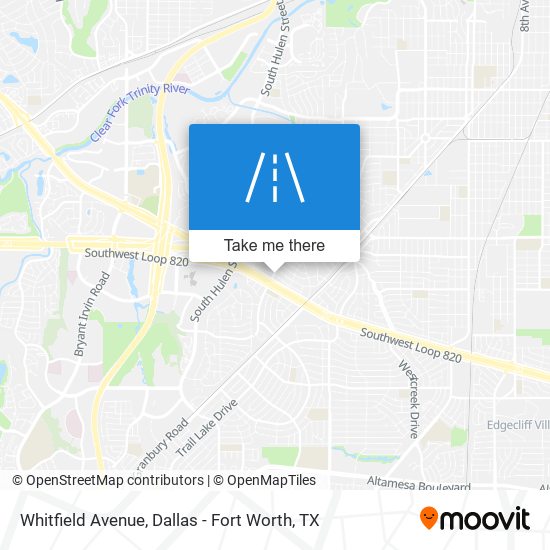 Whitfield Avenue map