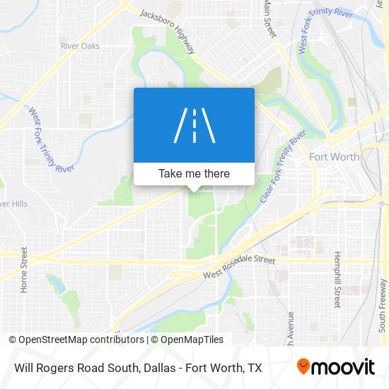 Mapa de Will Rogers Road South