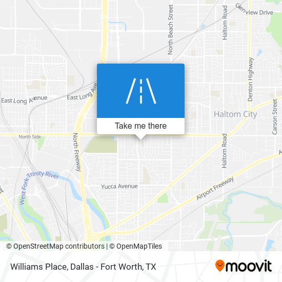 Williams Place map