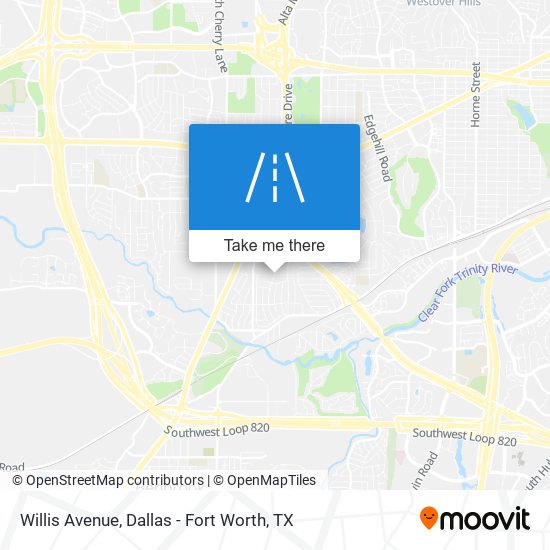 Willis Avenue map
