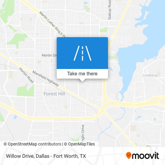 Mapa de Willow Drive