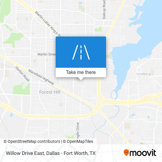 Willow Drive East map