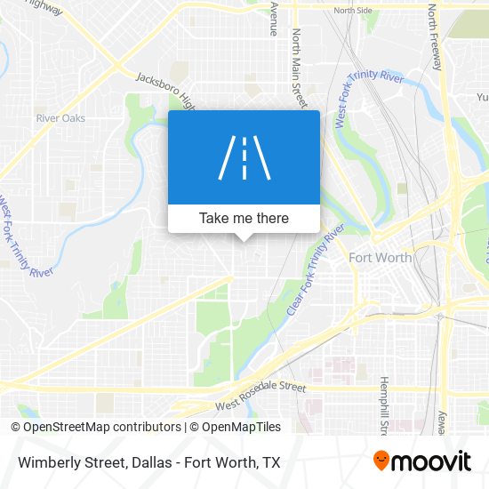 Wimberly Street map