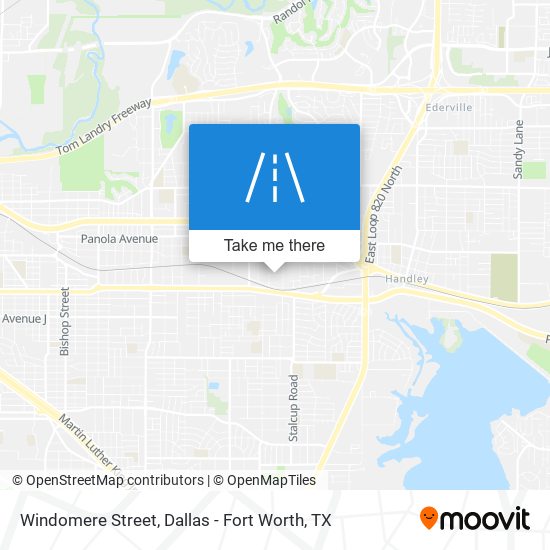 Windomere Street map