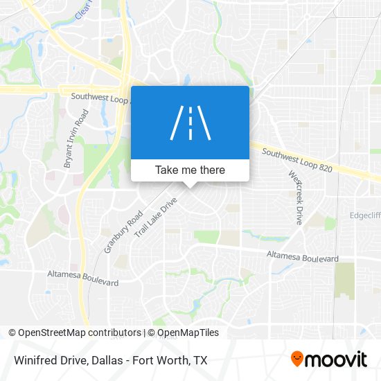 Winifred Drive map