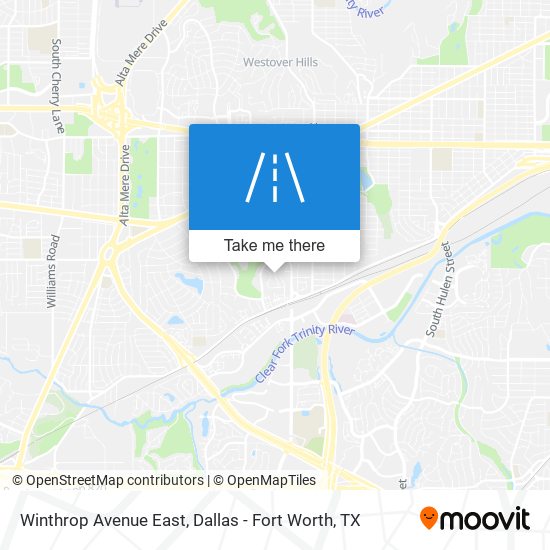 Winthrop Avenue East map