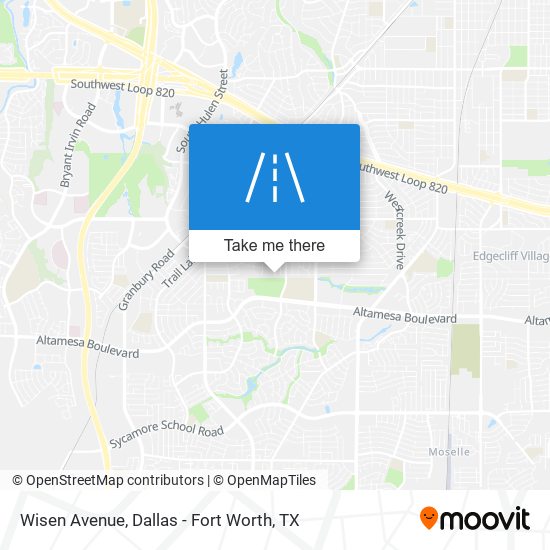 Mapa de Wisen Avenue