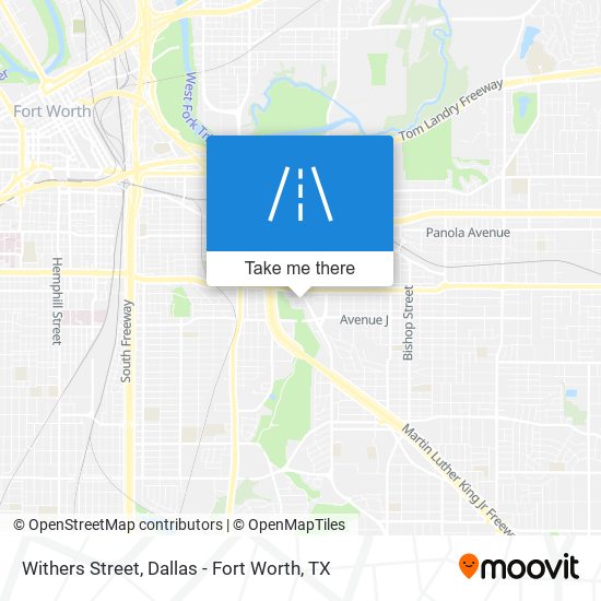 Withers Street map
