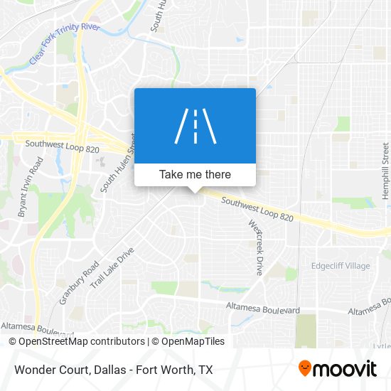 Mapa de Wonder Court