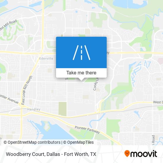 Woodberry Court map