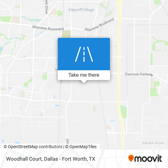 Woodhall Court map