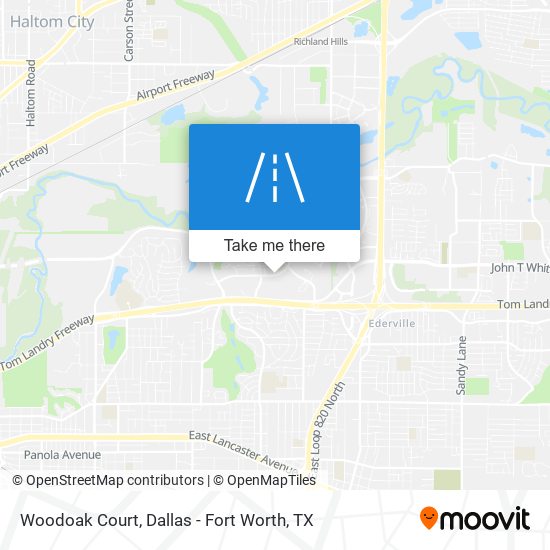 Mapa de Woodoak Court
