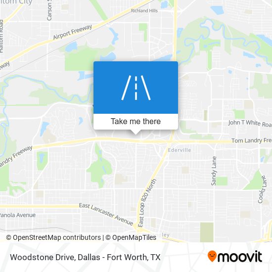 Woodstone Drive map
