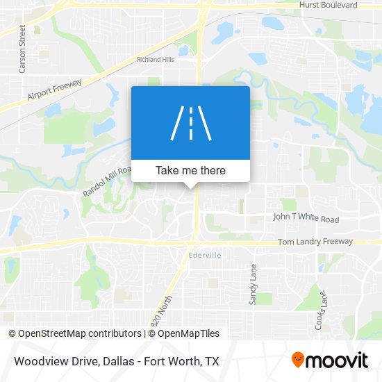 Woodview Drive map