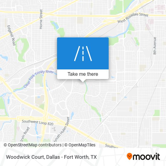 Mapa de Woodwick Court