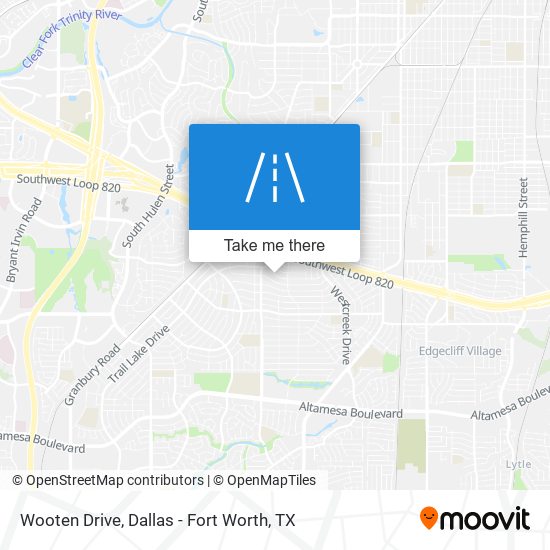 Wooten Drive map