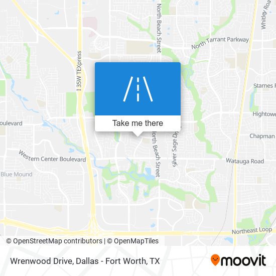 Wrenwood Drive map
