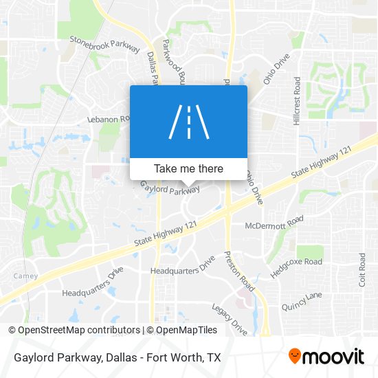 Mapa de Gaylord Parkway