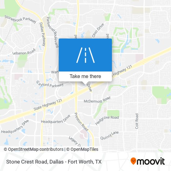 Stone Crest Road map