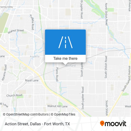 Mapa de Action Street