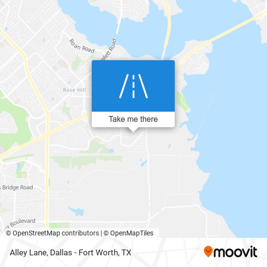 Mapa de Alley Lane