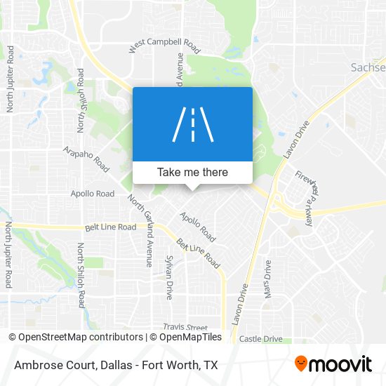 Ambrose Court map