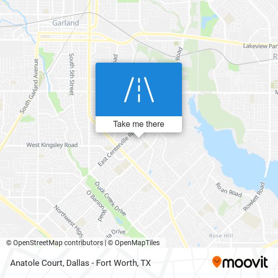 Anatole Court map