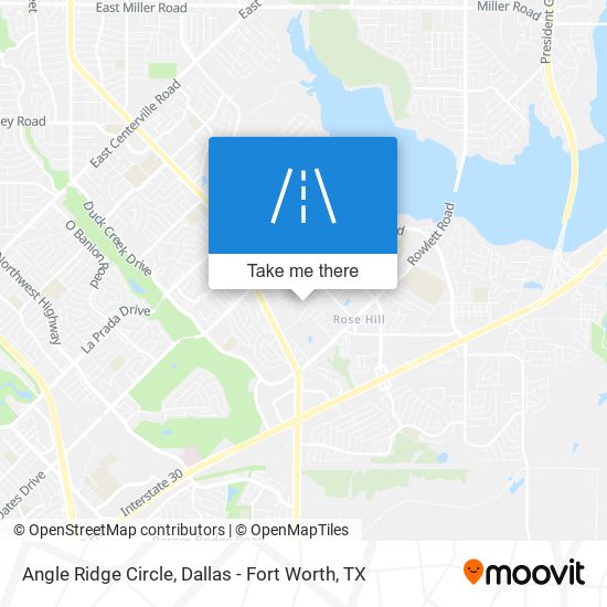 Angle Ridge Circle map