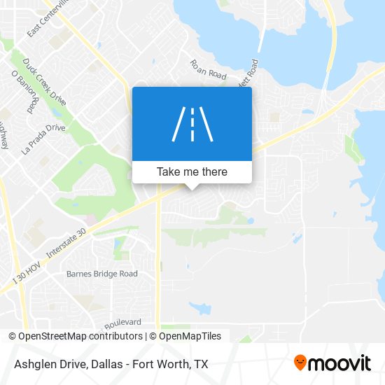Ashglen Drive map
