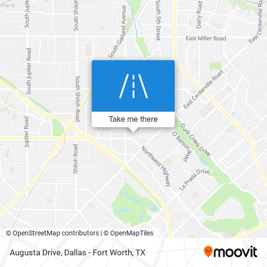Mapa de Augusta Drive