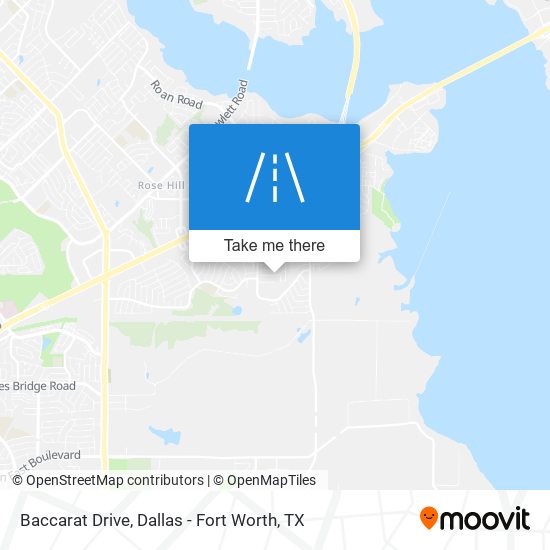 Baccarat Drive map
