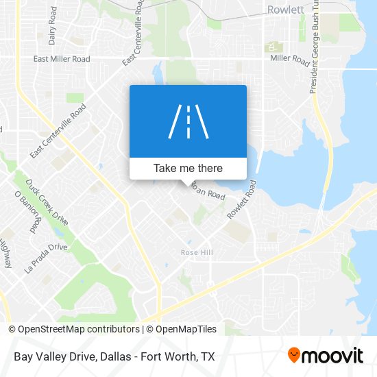 Bay Valley Drive map