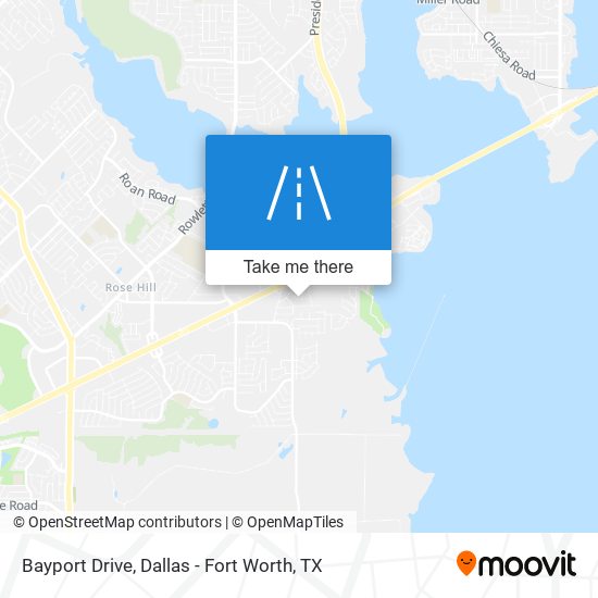 Mapa de Bayport Drive