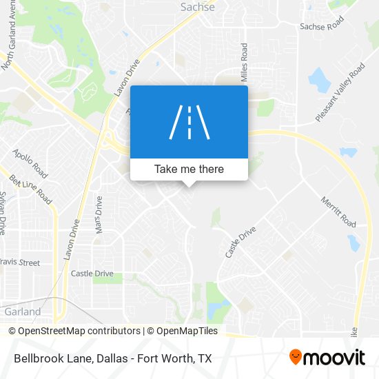 Bellbrook Lane map