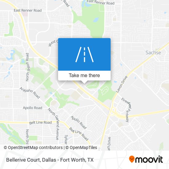 Bellerive Court map