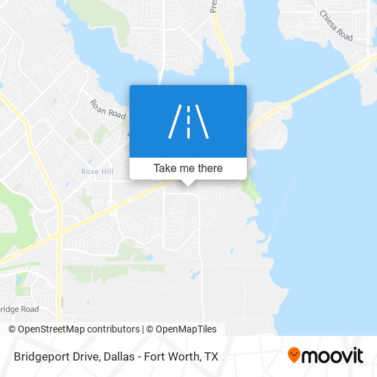 Mapa de Bridgeport Drive