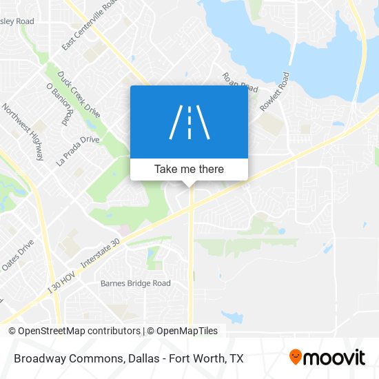 Mapa de Broadway Commons