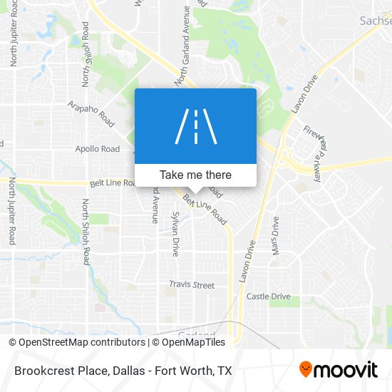 Mapa de Brookcrest Place