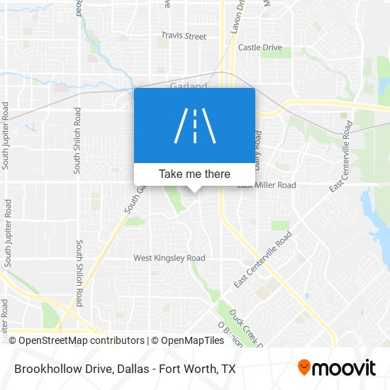 Mapa de Brookhollow Drive