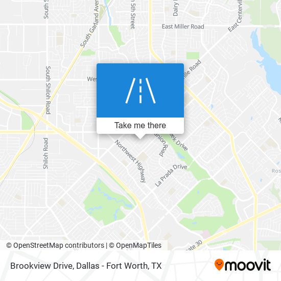 Brookview Drive map