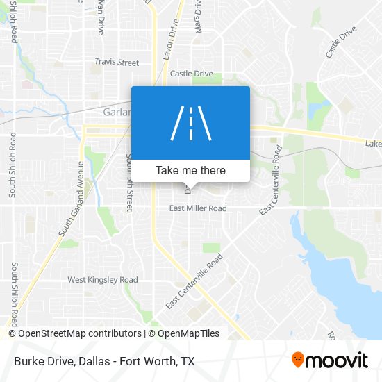 Mapa de Burke Drive
