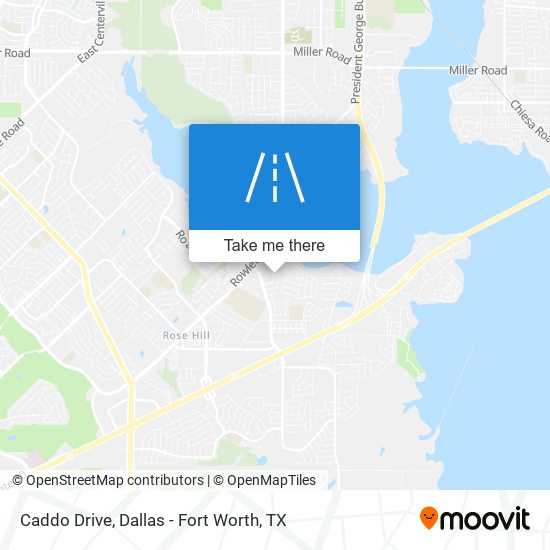 Mapa de Caddo Drive