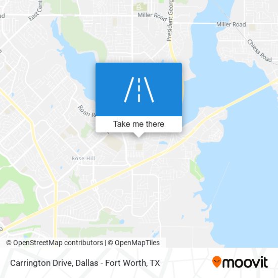 Mapa de Carrington Drive