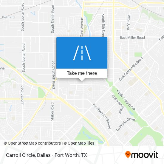 Mapa de Carroll Circle