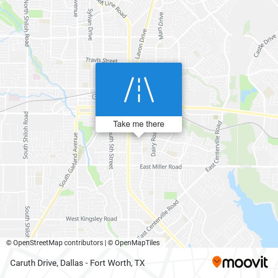 Mapa de Caruth Drive